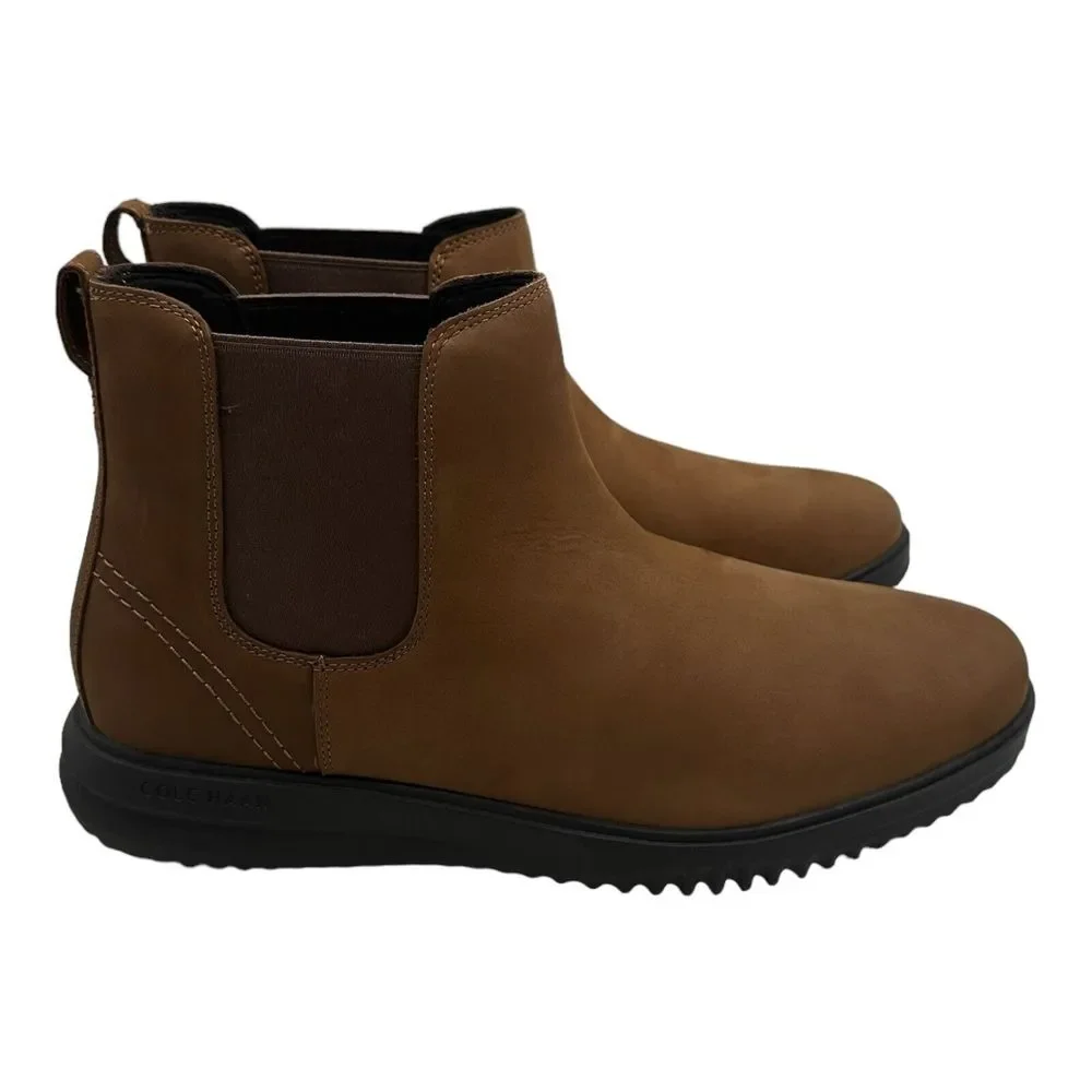 Cole Haan‎ Grand Plus Chelsea Boots Men's Size 11.5 Brown Lumber/Java C38789 NEW